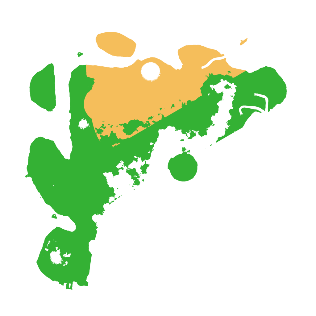 Biome Rust Map: Procedural Map, Size: 3000, Seed: 28327