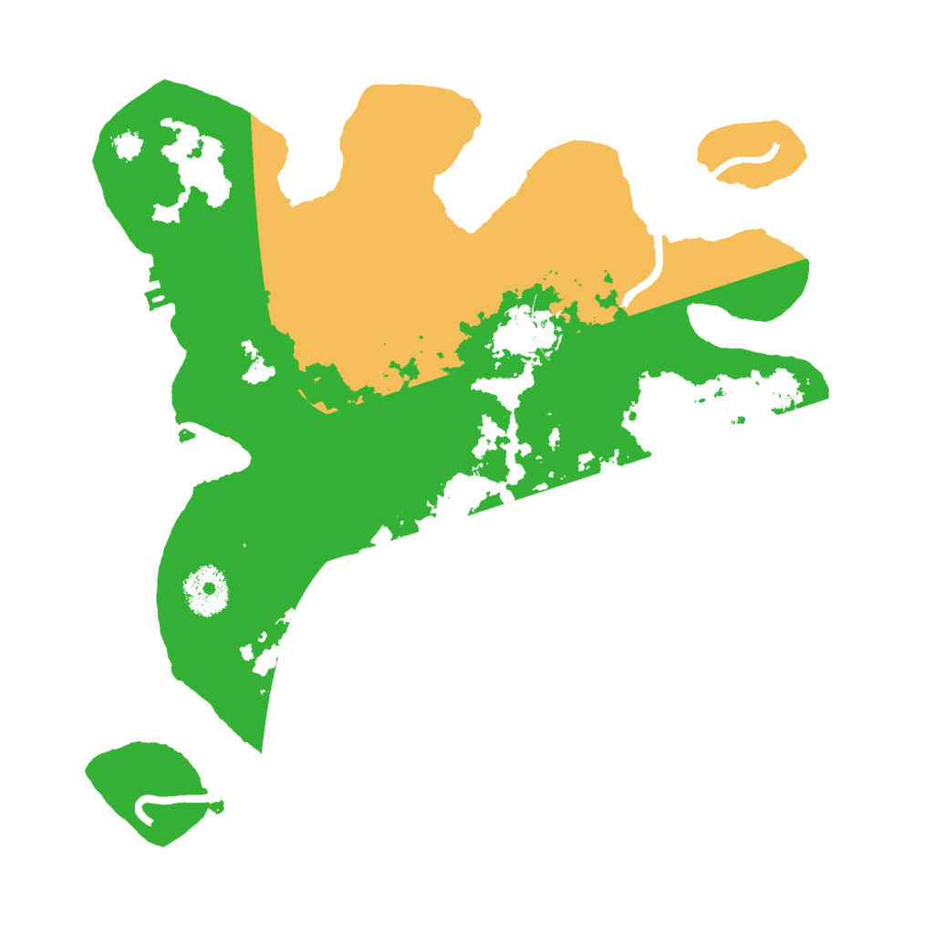 Biome Rust Map: Procedural Map, Size: 3000, Seed: 8702