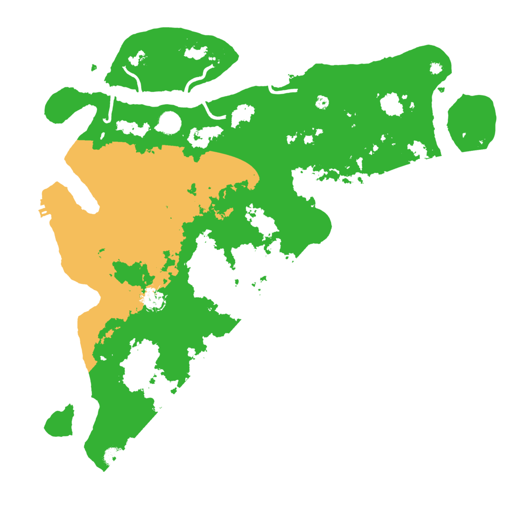 Biome Rust Map: Procedural Map, Size: 4000, Seed: 2392883