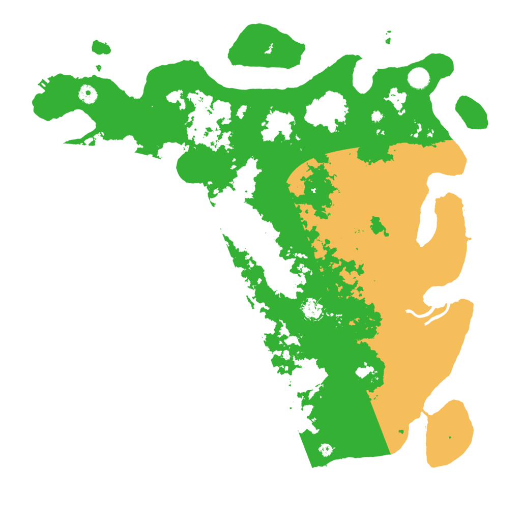 Biome Rust Map: Procedural Map, Size: 4250, Seed: 798036268