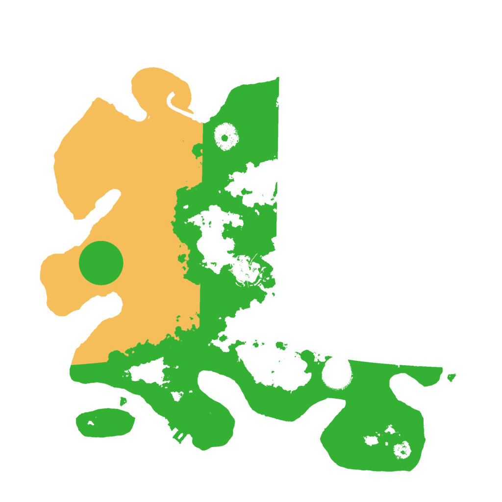 Biome Rust Map: Procedural Map, Size: 3000, Seed: 29610