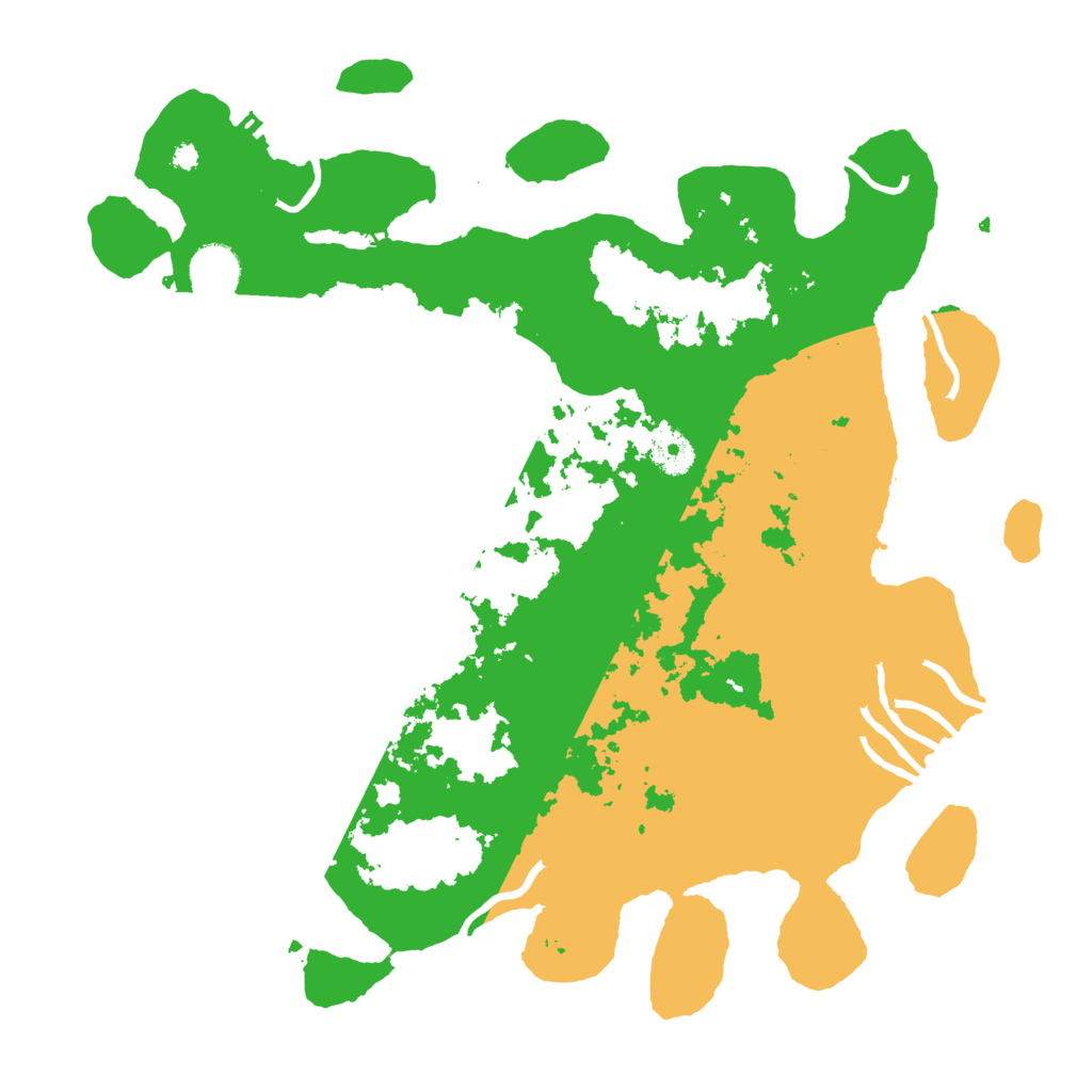 Biome Rust Map: Procedural Map, Size: 3800, Seed: 961728557