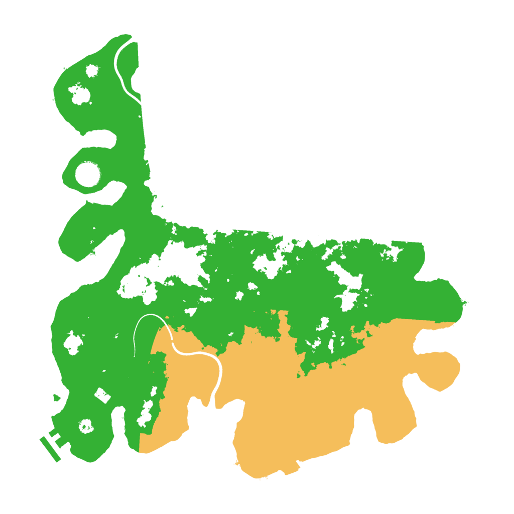 Biome Rust Map: Procedural Map, Size: 3600, Seed: 240420231