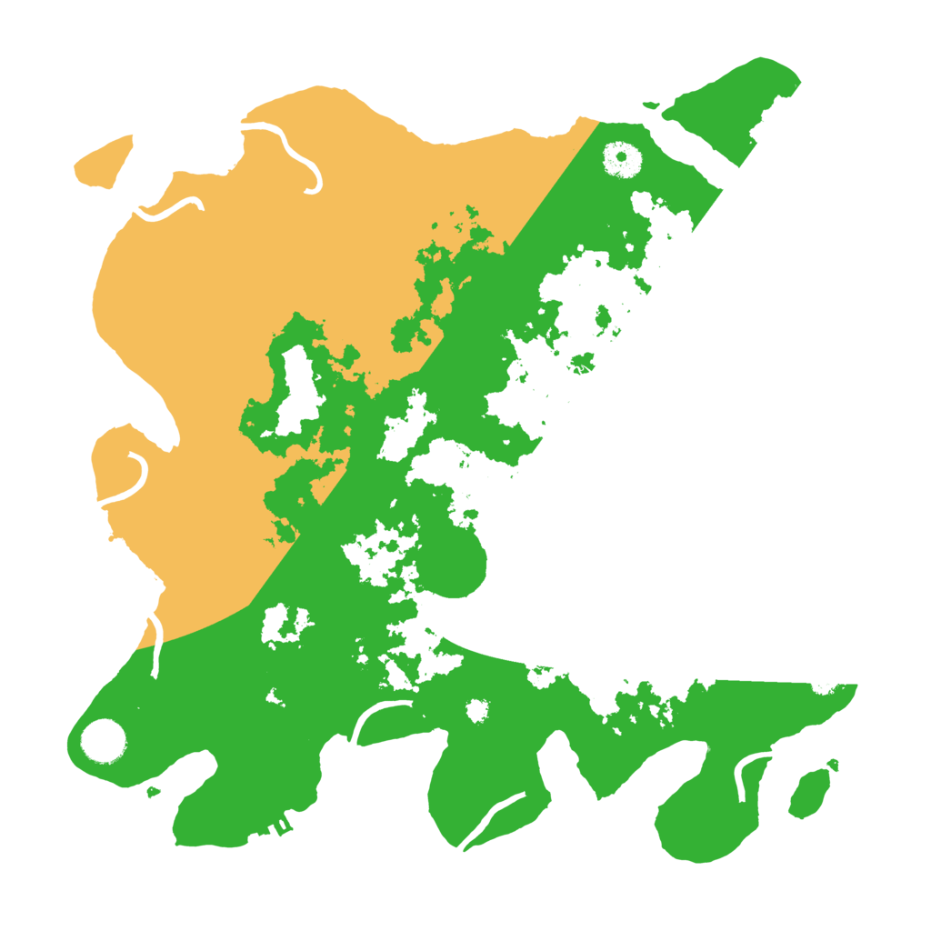 Biome Rust Map: Procedural Map, Size: 3700, Seed: 1735982724