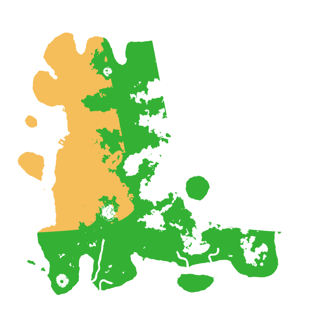 Biome Rust Map: Procedural Map, Size: 3800, Seed: 744179683