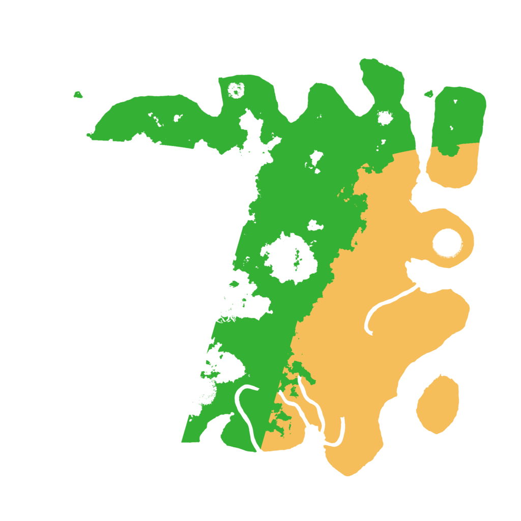 Biome Rust Map: Procedural Map, Size: 3200, Seed: 507969906