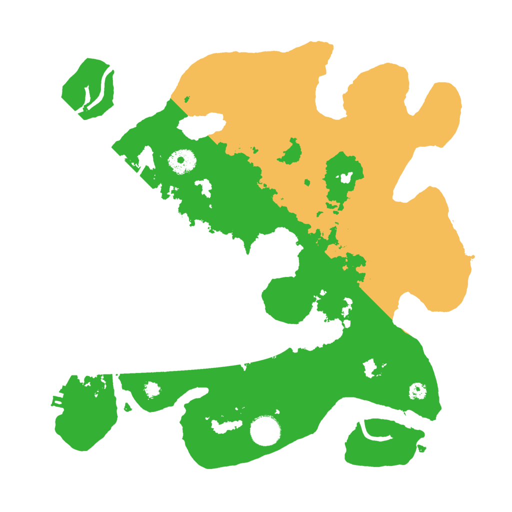 Biome Rust Map: Procedural Map, Size: 3000, Seed: 2013