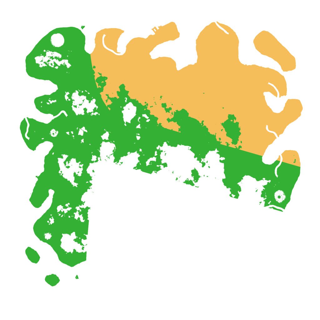 Biome Rust Map: Procedural Map, Size: 4250, Seed: 24152525