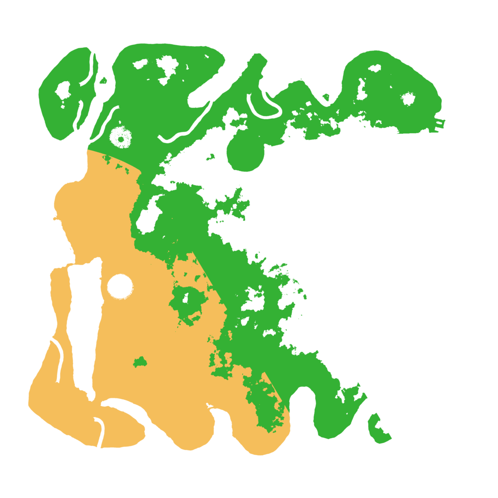 Biome Rust Map: Procedural Map, Size: 3500, Seed: 575385577