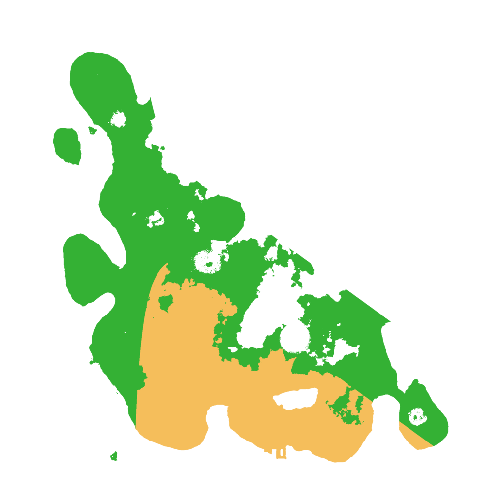 Biome Rust Map: Procedural Map, Size: 3000, Seed: 6864