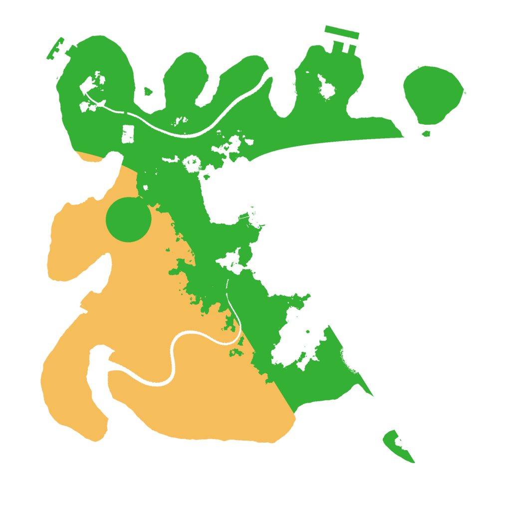 Biome Rust Map: Procedural Map, Size: 3000, Seed: 4149
