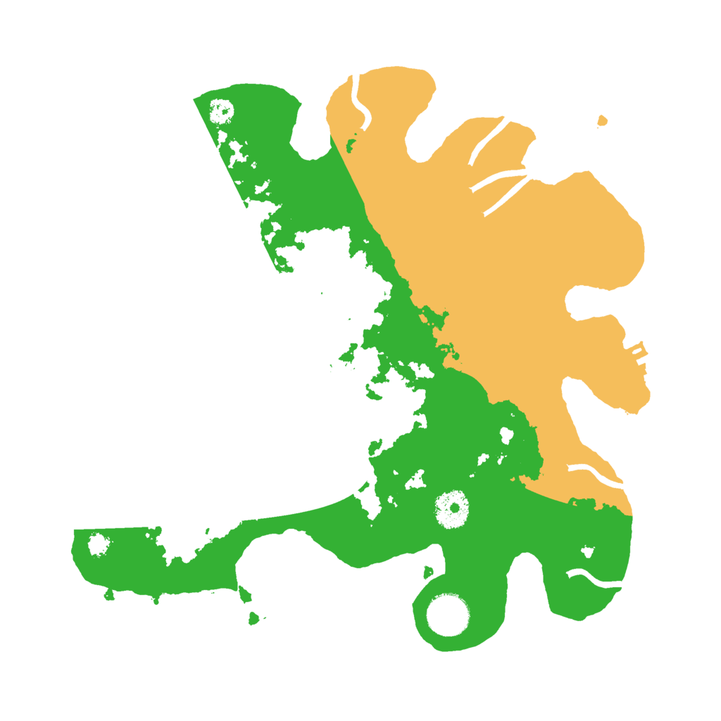 Biome Rust Map: Procedural Map, Size: 3000, Seed: 29418