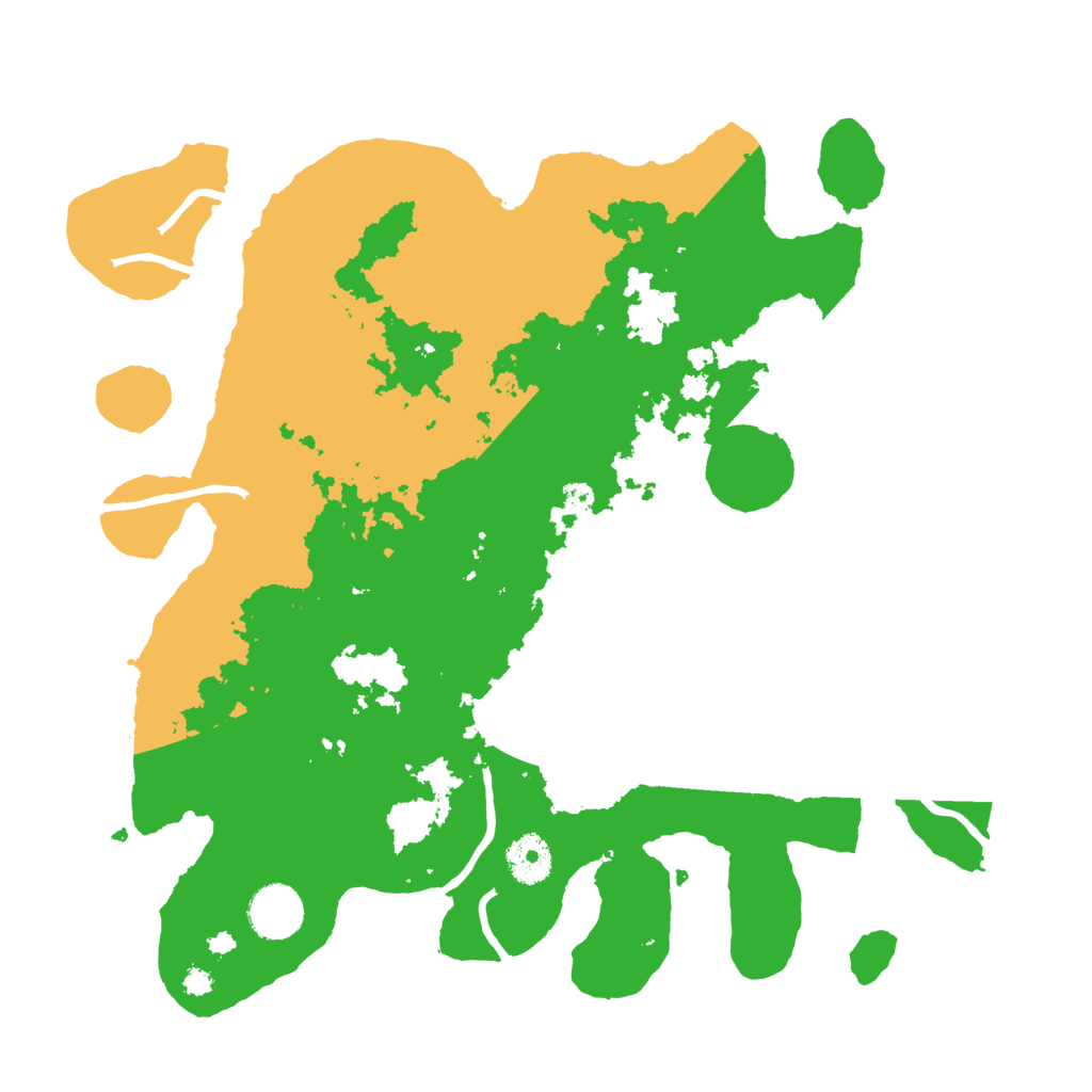 Biome Rust Map: Procedural Map, Size: 3500, Seed: 1995869153