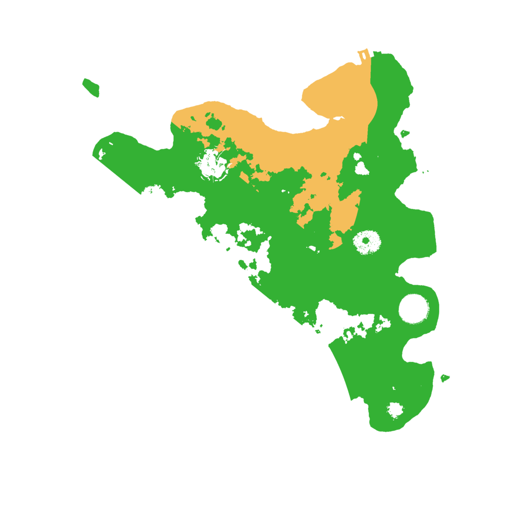 Biome Rust Map: Procedural Map, Size: 3000, Seed: 30829