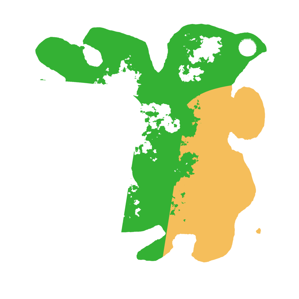 Biome Rust Map: Barren, Size: 3000, Seed: 27995