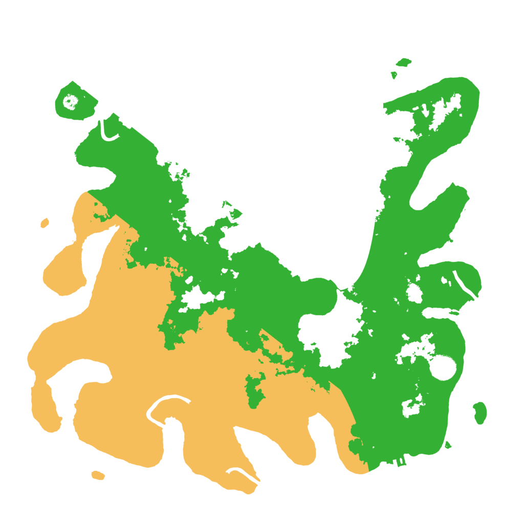 Biome Rust Map: Procedural Map, Size: 3700, Seed: 1433925870