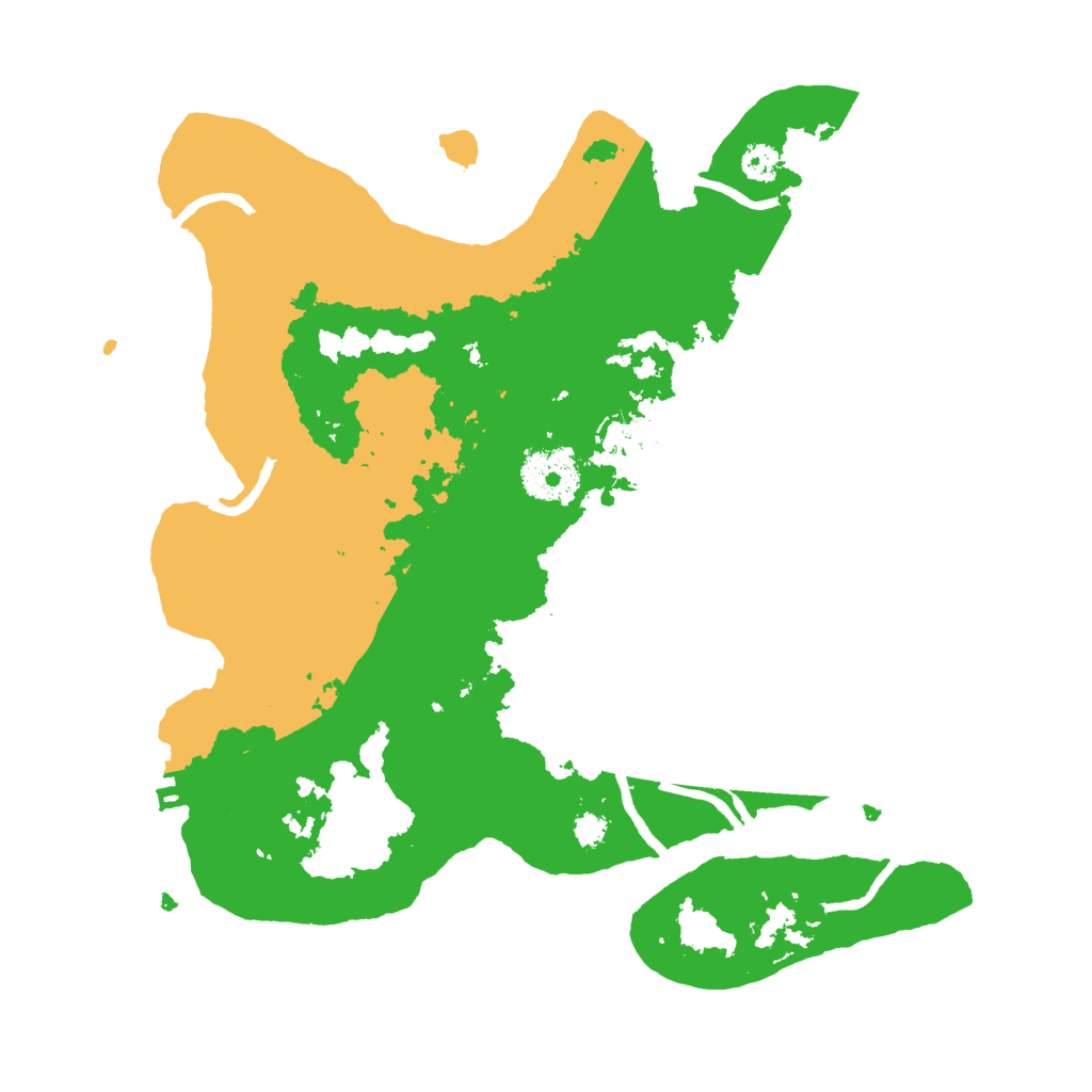Biome Rust Map: Procedural Map, Size: 3000, Seed: 21870