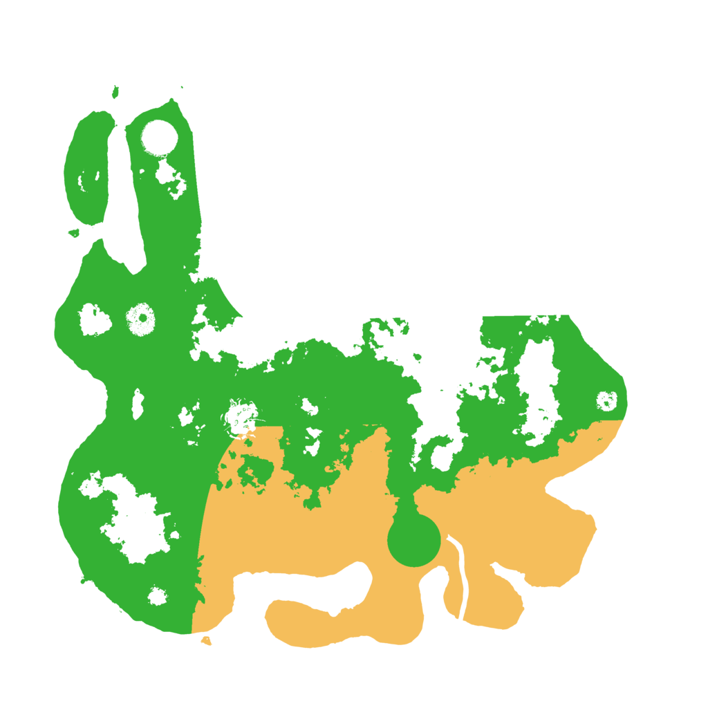 Biome Rust Map: Procedural Map, Size: 3500, Seed: 20037359