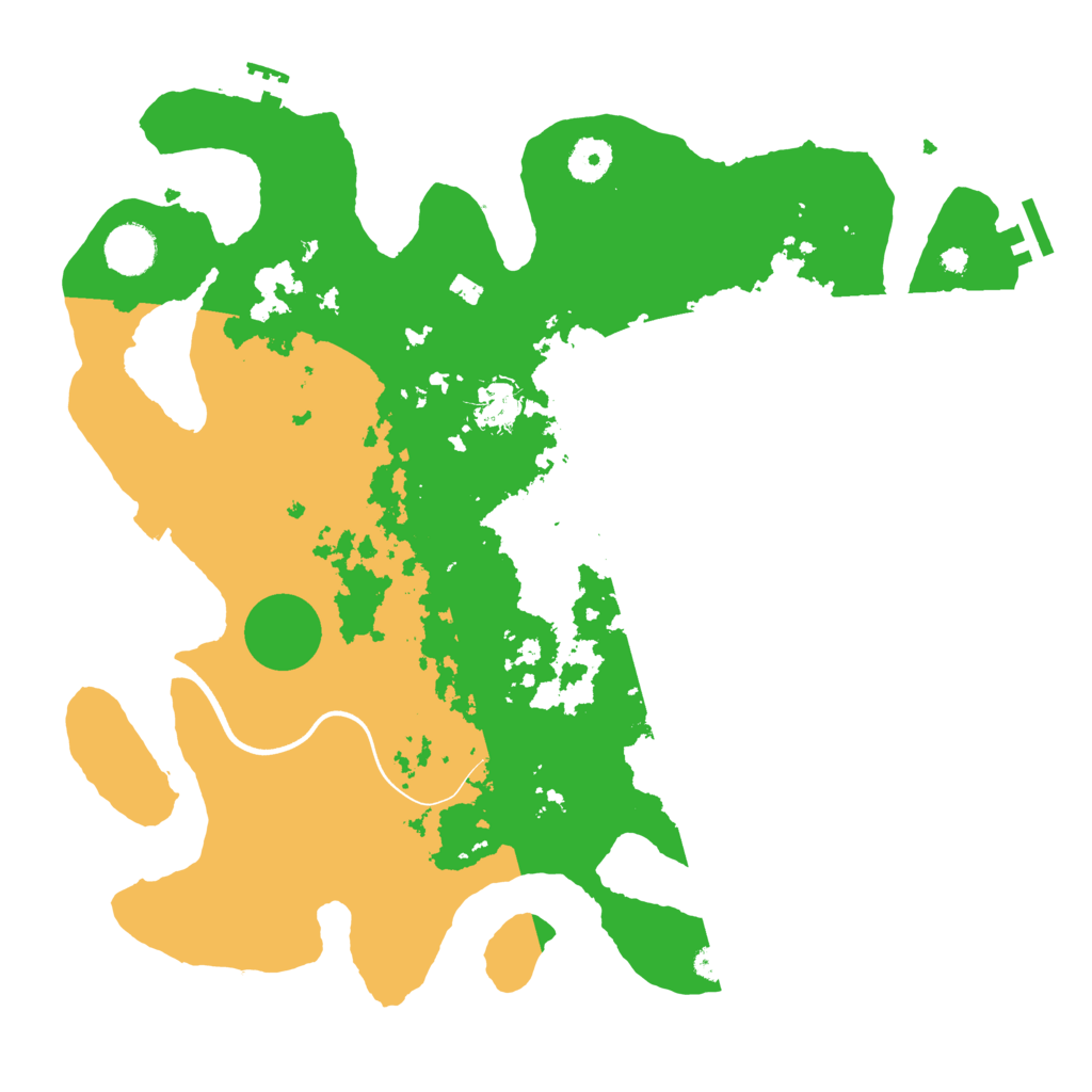 Biome Rust Map: Procedural Map, Size: 3750, Seed: 862330998