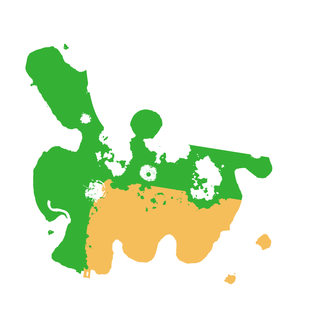 Biome Rust Map: Procedural Map, Size: 2800, Seed: 44957834