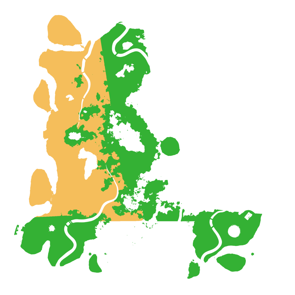 Biome Rust Map: Procedural Map, Size: 4260, Seed: 1028989873
