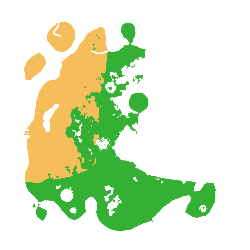Biome Rust Map: Procedural Map, Size: 3450, Seed: 19820318