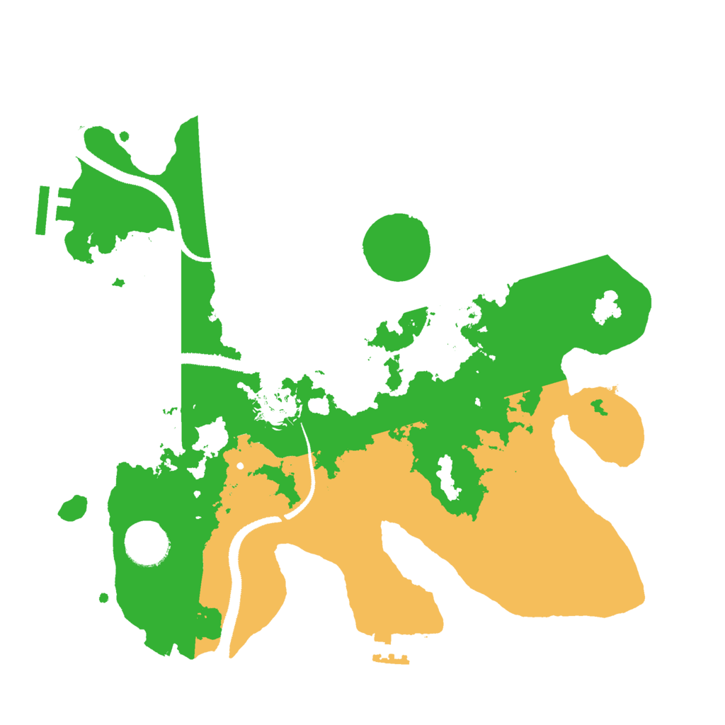 Biome Rust Map: Procedural Map, Size: 3000, Seed: 1276626173