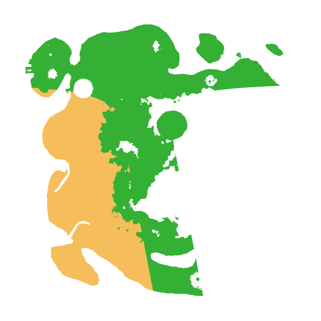 Biome Rust Map: Procedural Map, Size: 3000, Seed: 1614065407