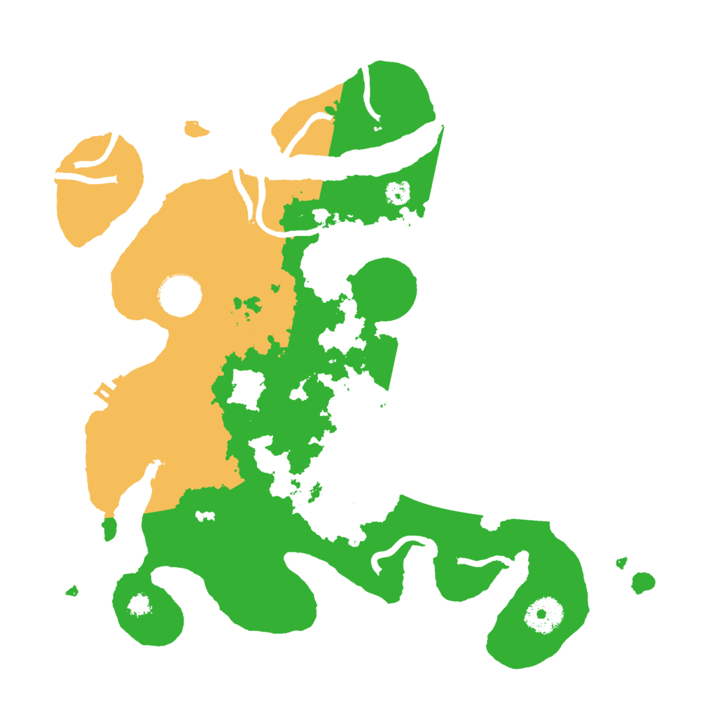 Biome Rust Map: Procedural Map, Size: 3000, Seed: 19050