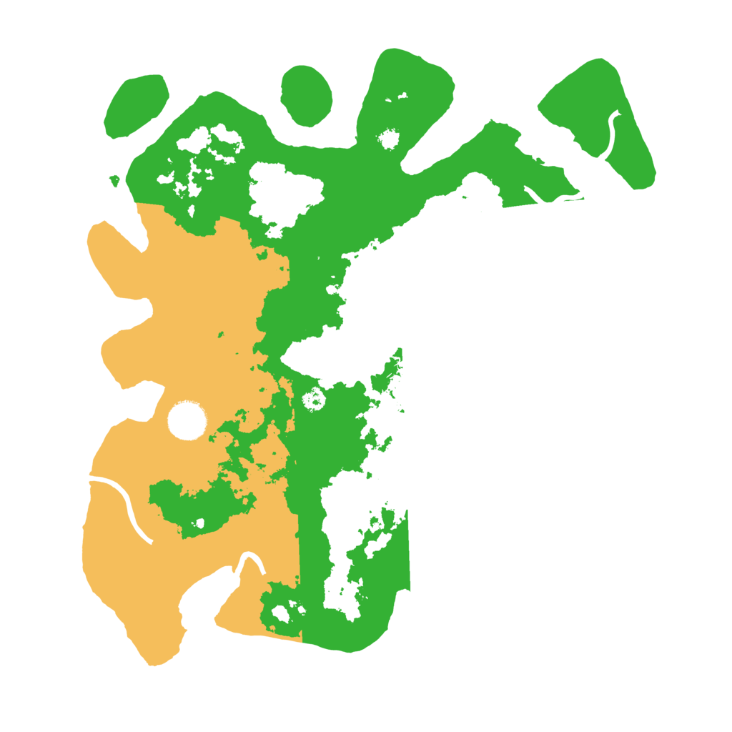 Biome Rust Map: Procedural Map, Size: 3300, Seed: 87875831