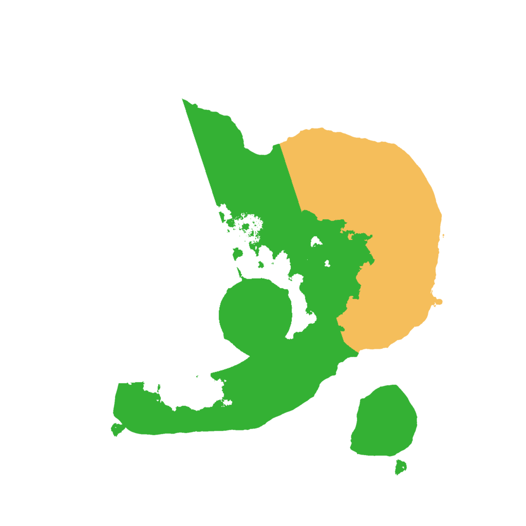 Biome Rust Map: Procedural Map, Size: 1900, Seed: 1338757773