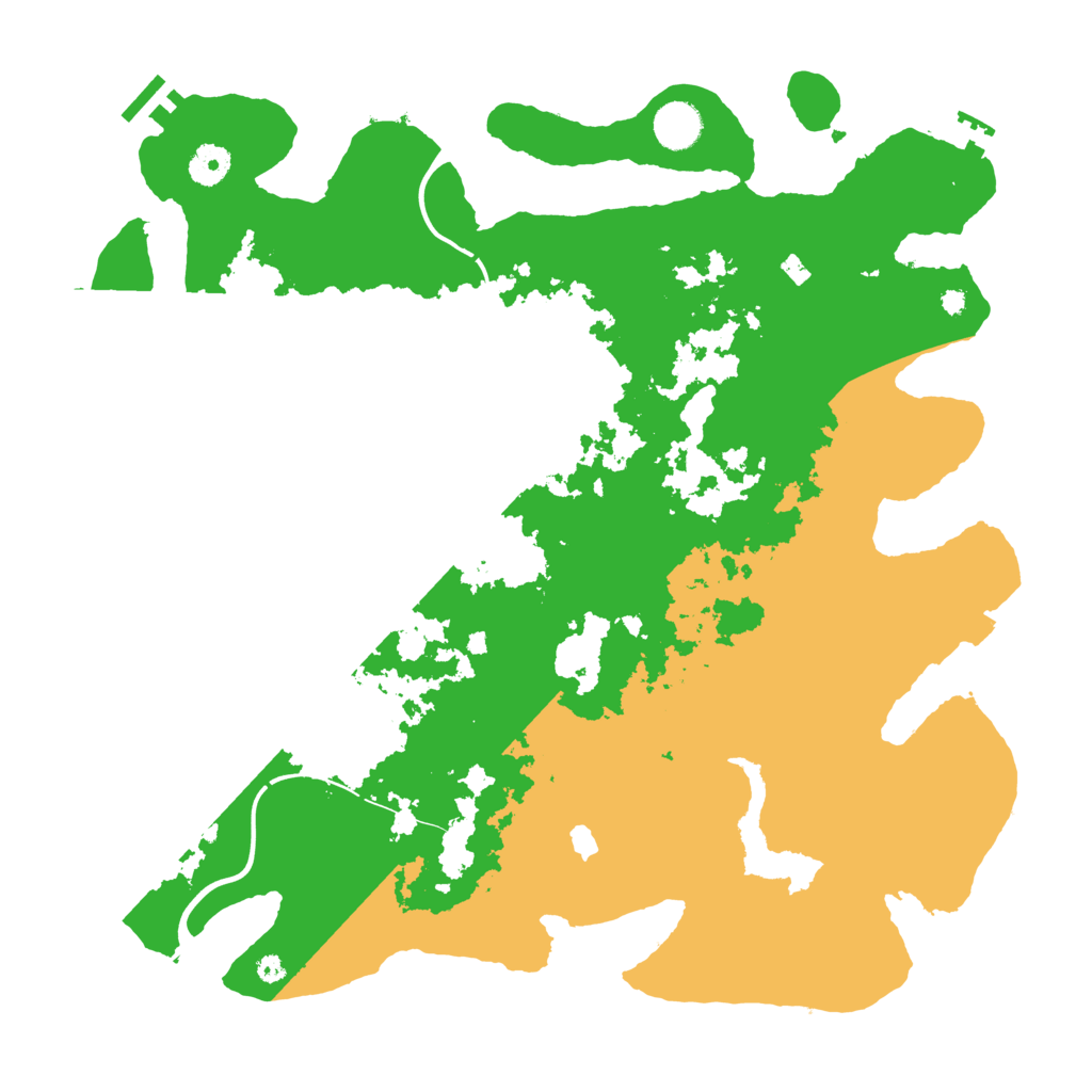 Biome Rust Map: Procedural Map, Size: 4000, Seed: 79542190