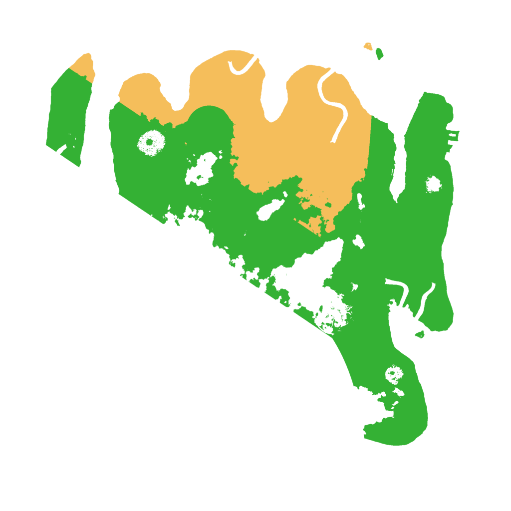 Biome Rust Map: Procedural Map, Size: 3000, Seed: 19181