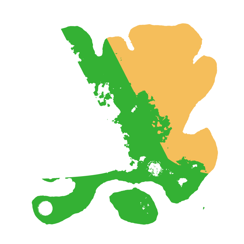 Biome Rust Map: Barren, Size: 3000, Seed: 21917