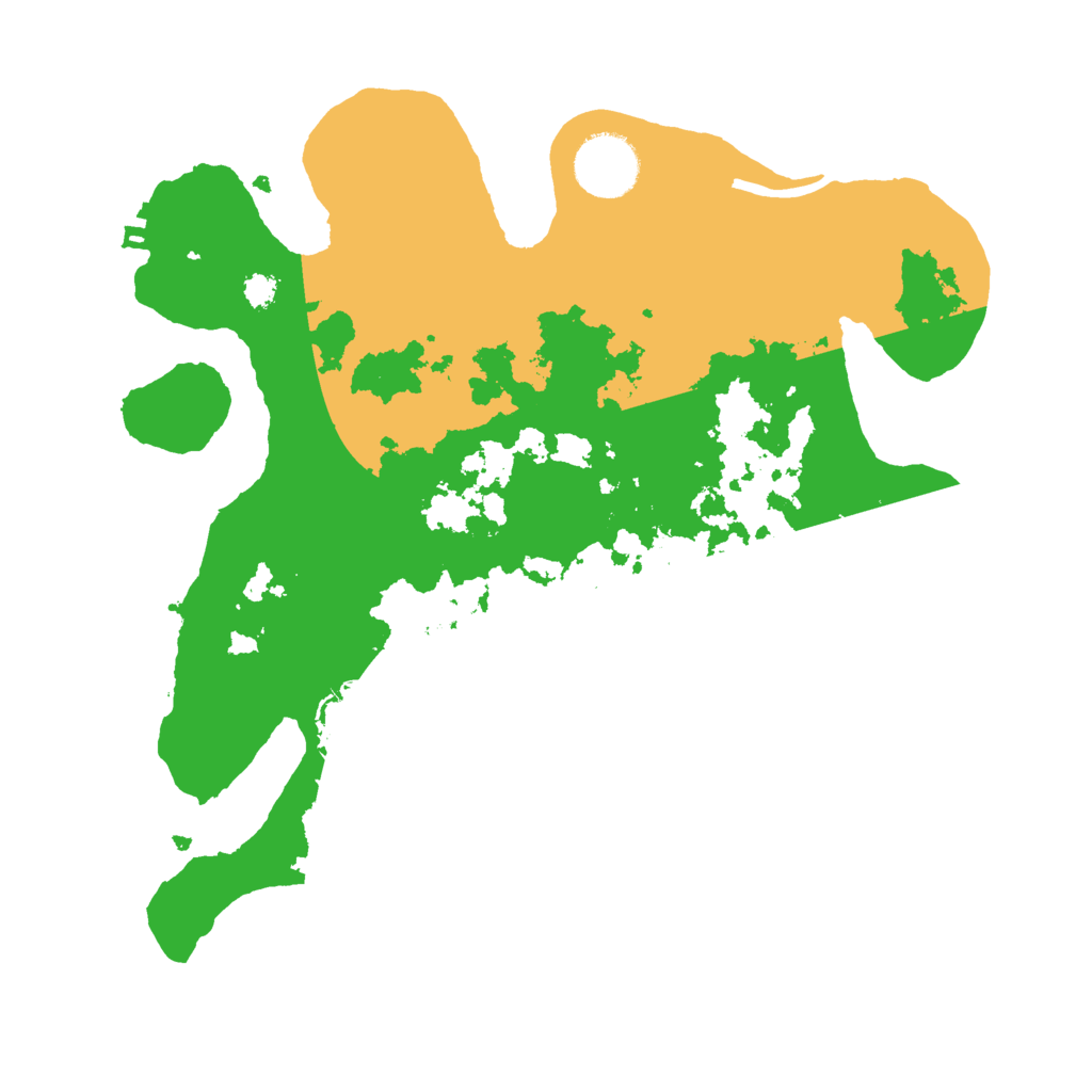 Biome Rust Map: Procedural Map, Size: 3000, Seed: 11834