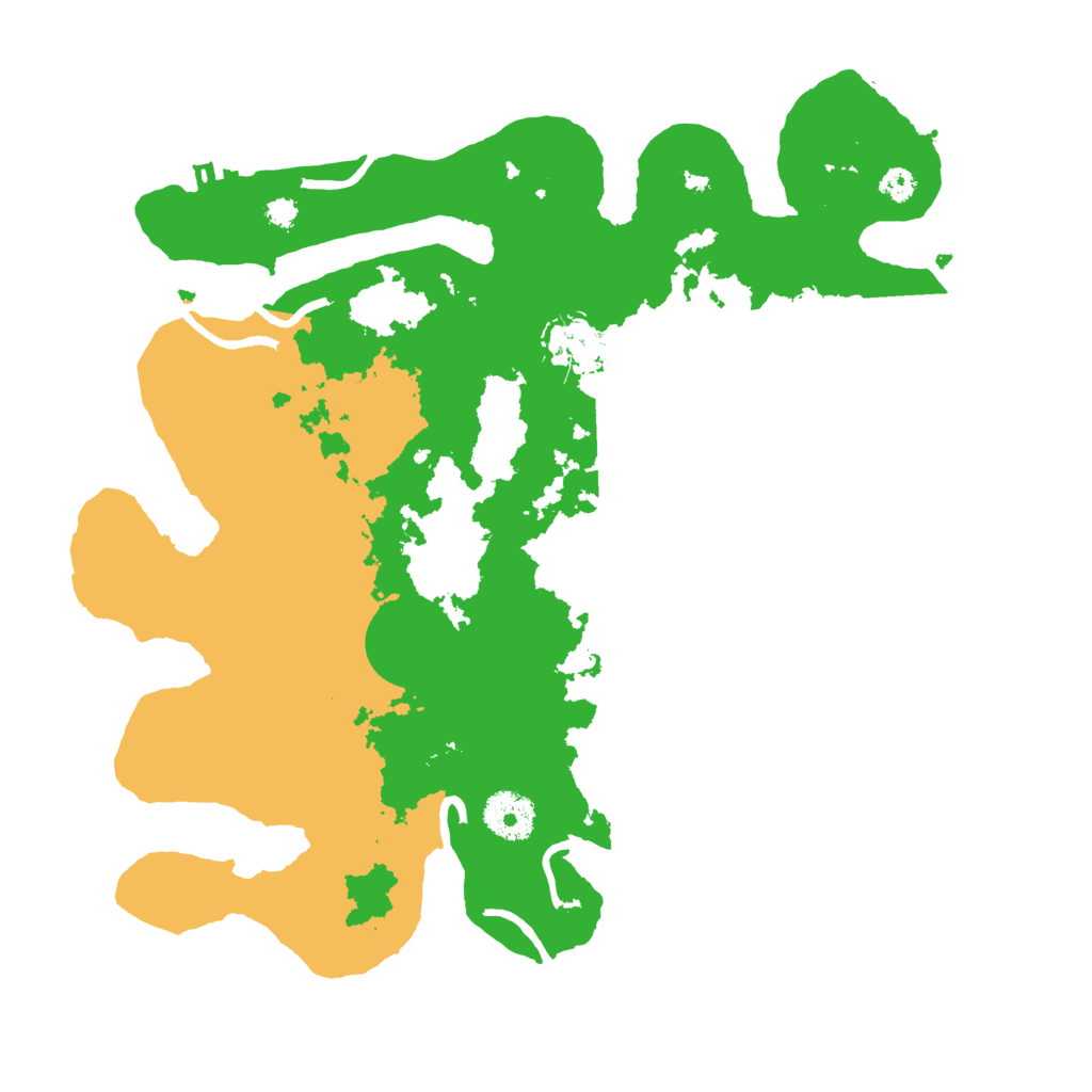 Biome Rust Map: Procedural Map, Size: 3300, Seed: 55233325