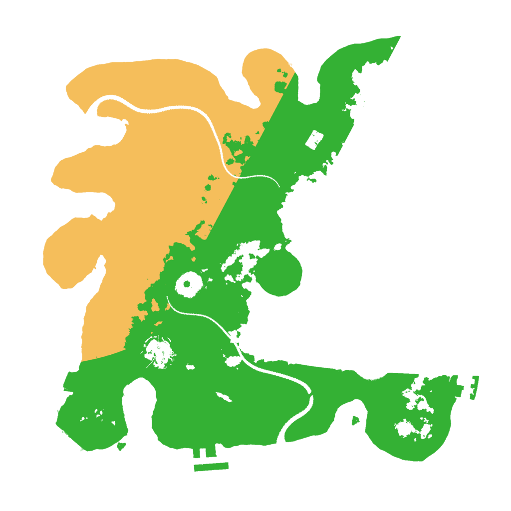 Biome Rust Map: Procedural Map, Size: 3000, Seed: 698814471