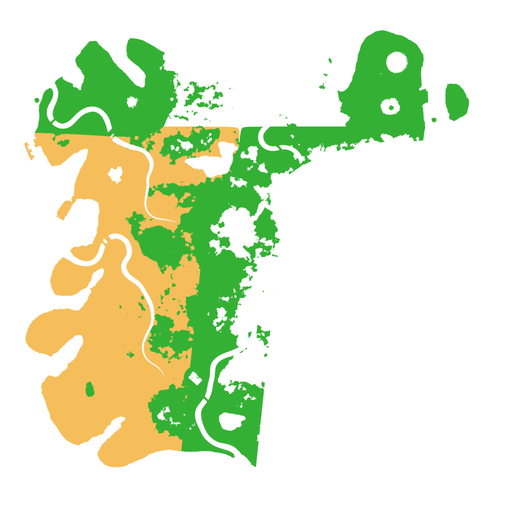 Biome Rust Map: Procedural Map, Size: 4250, Seed: 19001