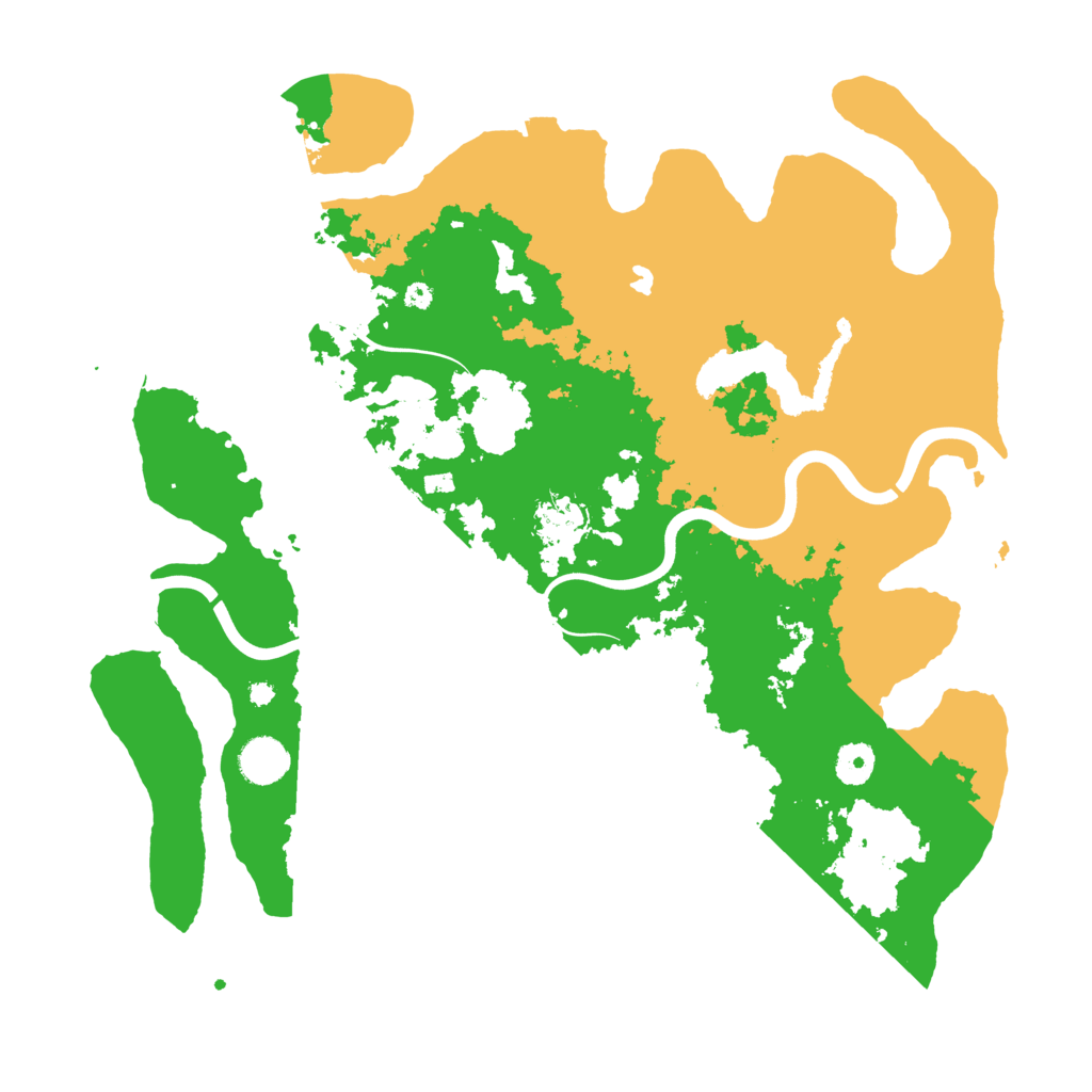 Biome Rust Map: Procedural Map, Size: 4000, Seed: 359246010