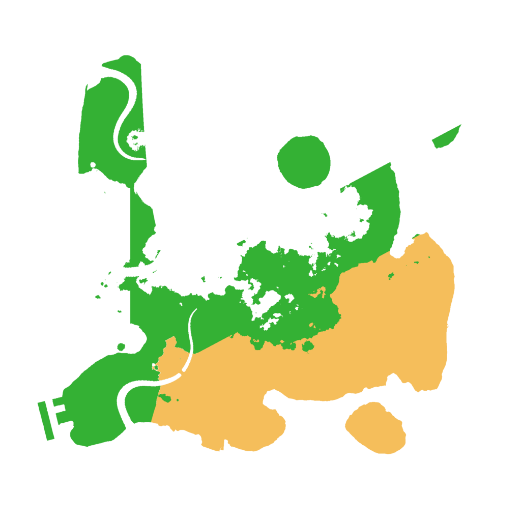 Biome Rust Map: Procedural Map, Size: 2700, Seed: 1885467841