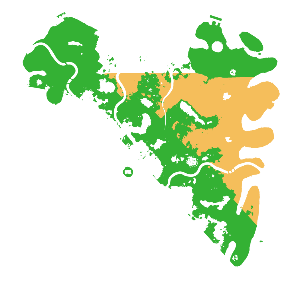 Biome Rust Map: Procedural Map, Size: 4800, Seed: 978580547