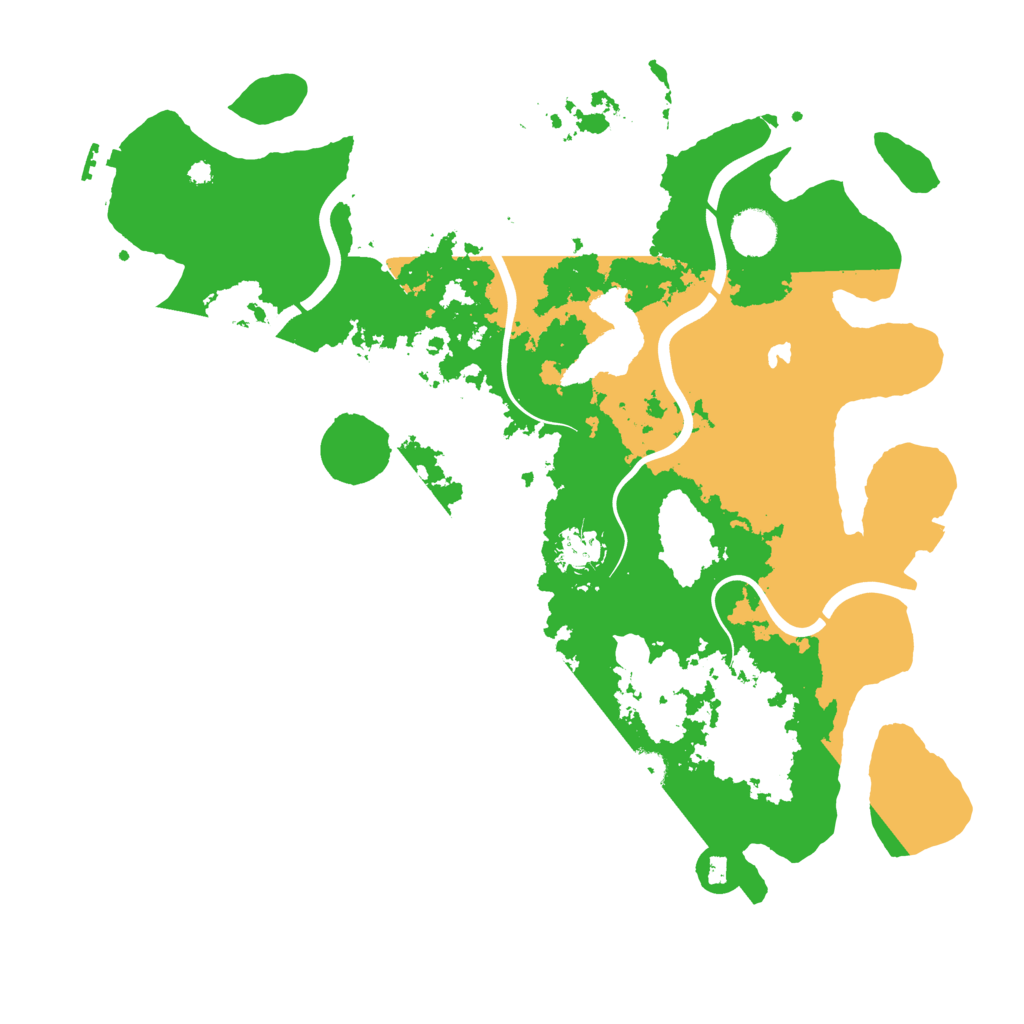 Biome Rust Map: Procedural Map, Size: 4000, Seed: 9785