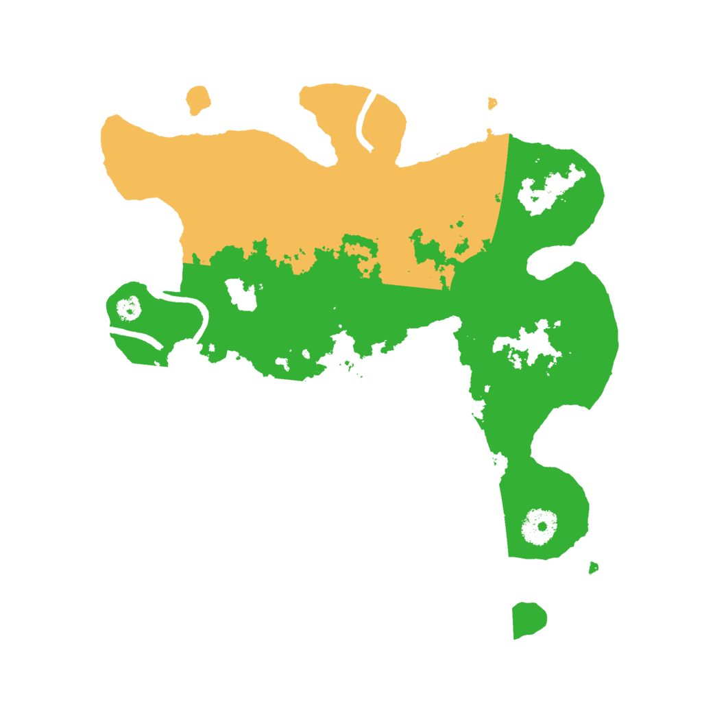 Biome Rust Map: Procedural Map, Size: 3000, Seed: 6078243