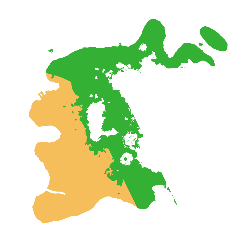 Biome Rust Map: Procedural Map, Size: 3000, Seed: 18246