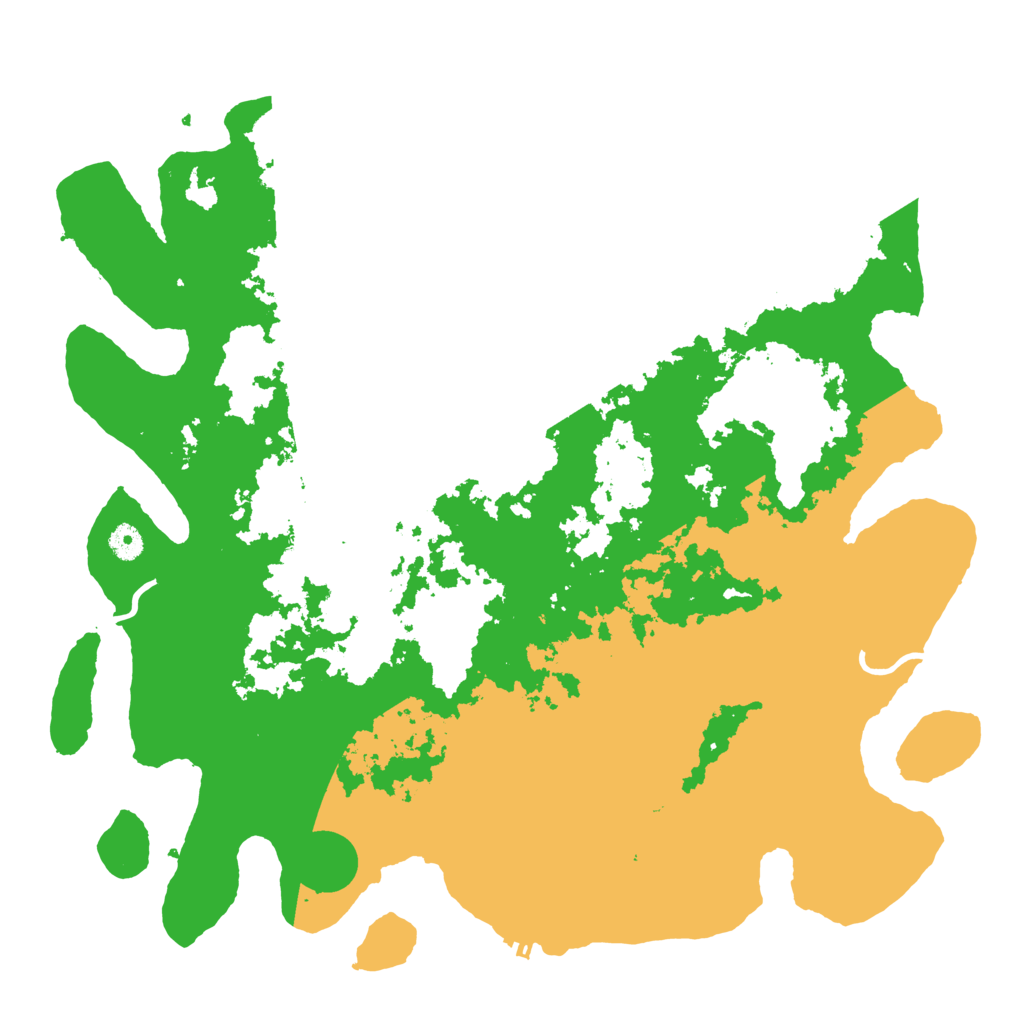 Biome Rust Map: Procedural Map, Size: 4500, Seed: 102420