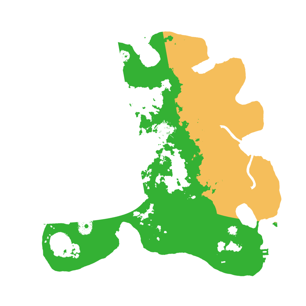 Biome Rust Map: Procedural Map, Size: 3000, Seed: 14404
