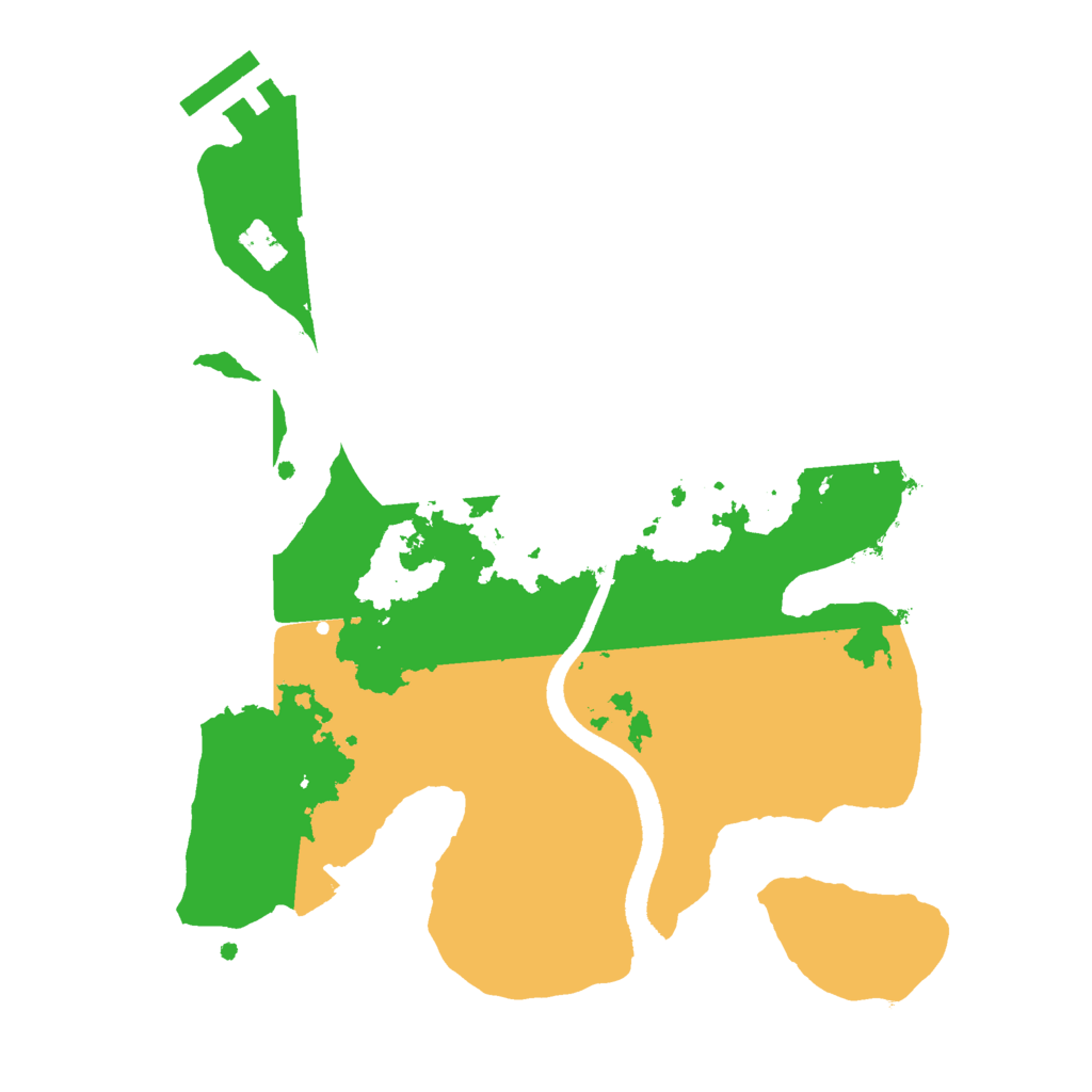 Biome Rust Map: Procedural Map, Size: 2500, Seed: 473653179