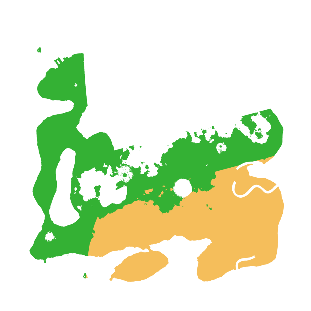 Biome Rust Map: Procedural Map, Size: 3100, Seed: 850927331