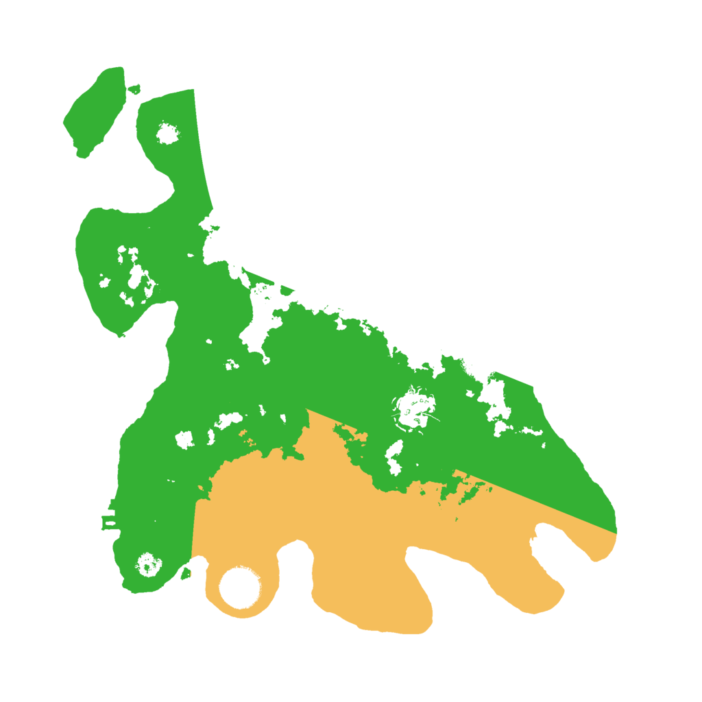 Biome Rust Map: Procedural Map, Size: 3000, Seed: 1660063330