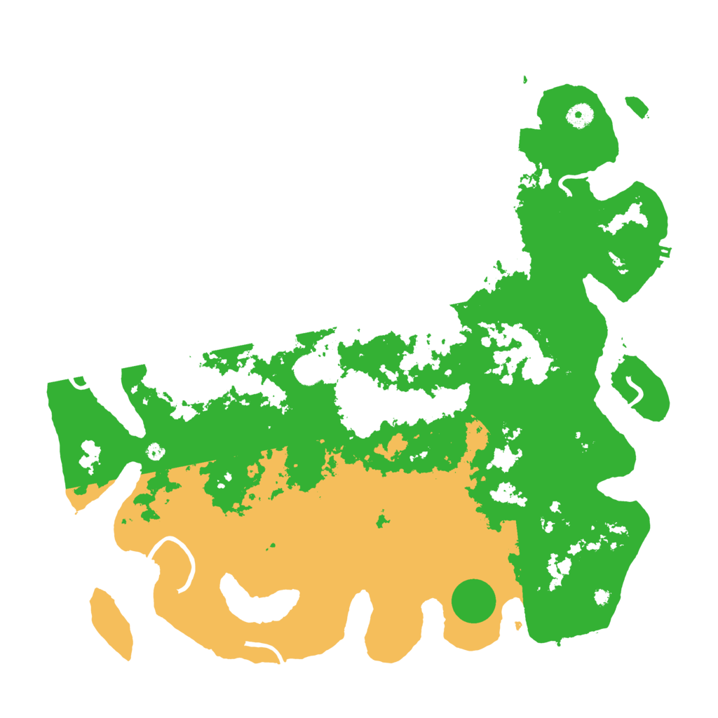 Biome Rust Map: Procedural Map, Size: 4285, Seed: 1334161018